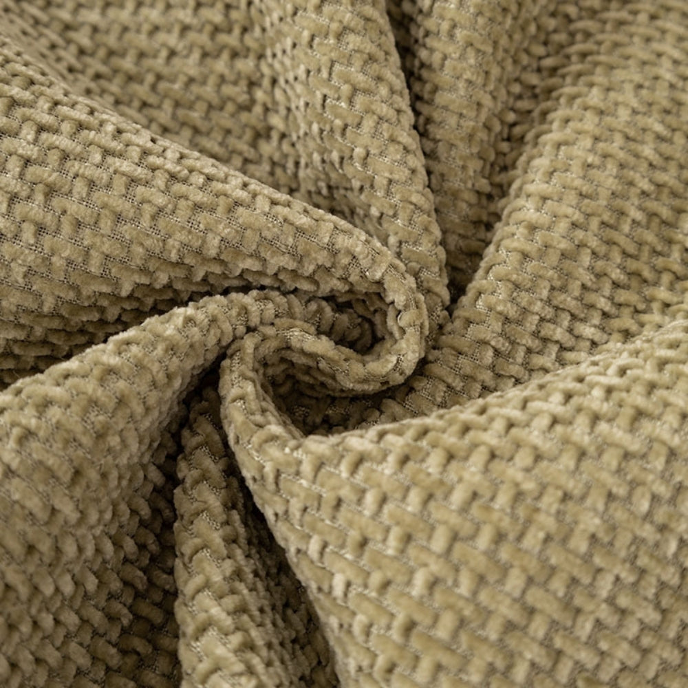 Luxe Chenille Sofa Cover - Woven Texture, Reversible Non-Slip Design 6