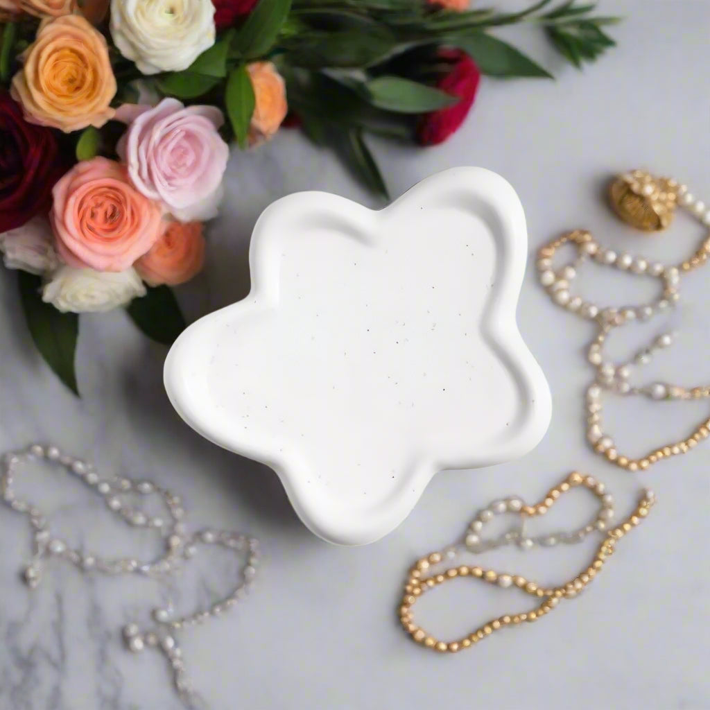 Luxe Jewelry Organizer Tray - Premium Ceramic, Elegant Design 2