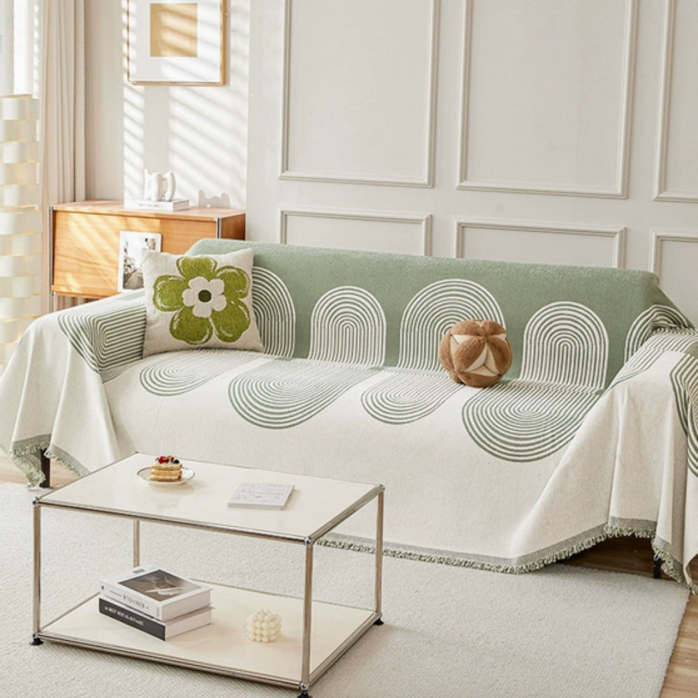 Lynx Sofa Cover - Double-Sided Chenille, Plush Comfort for Sectionals and Dogs 1