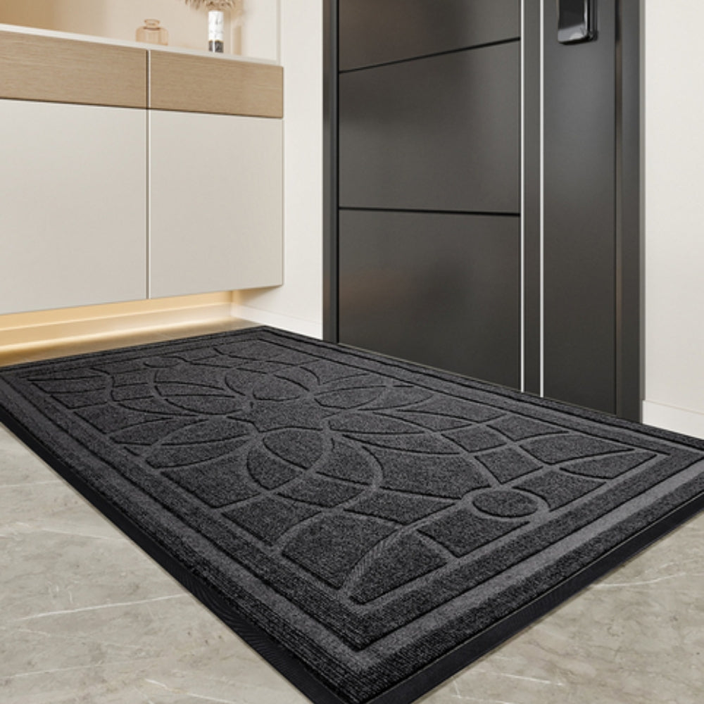 Maven Mandala Door Mat - Non-Slip, Durable Outdoor Welcome Mat 0