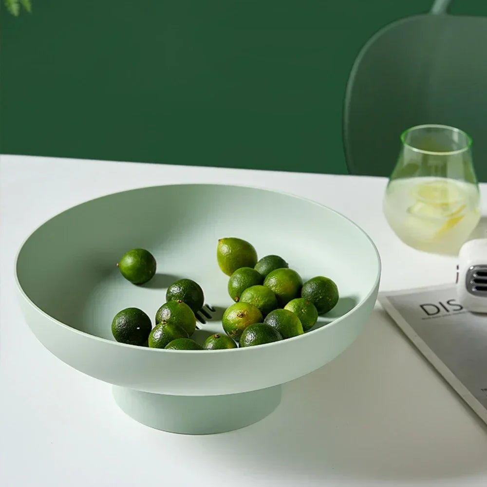Mira Modern Fruit Bowl - Durable Plastic, Stylish Kitchen Accessory 1