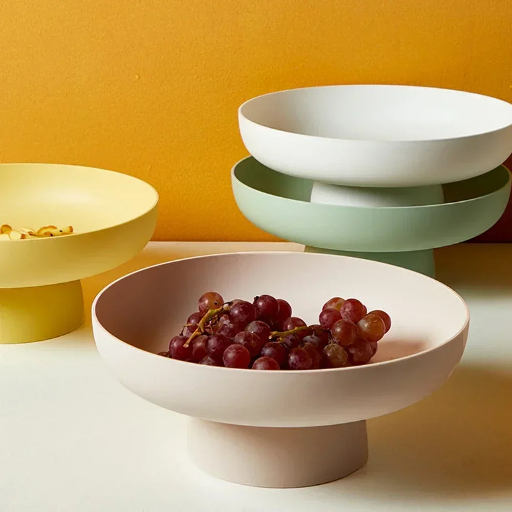 Mira Modern Fruit Bowl - Durable Plastic, Stylish Kitchen Accessory 2