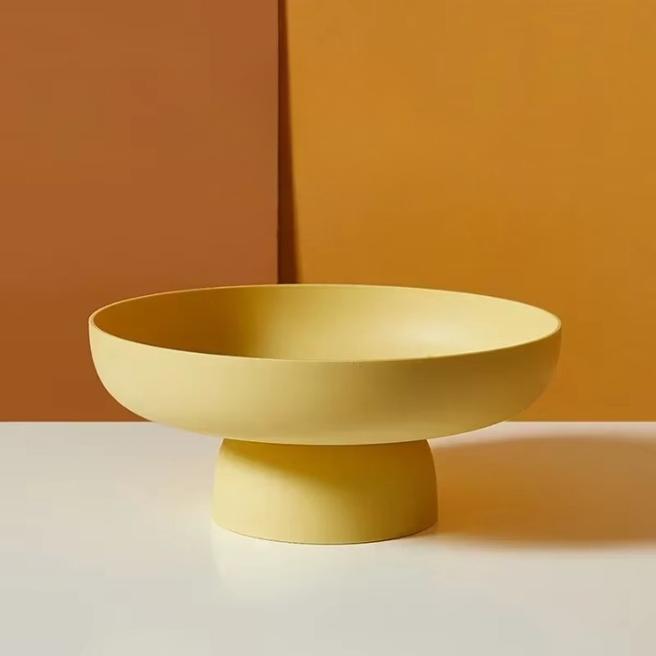 Mira Modern Fruit Bowl - Durable Plastic, Stylish Kitchen Accessory 7