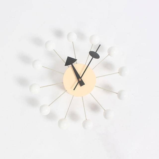 Mira Modern Wall Clock - Silicone 3D Ball, Scandinavian Decor 4