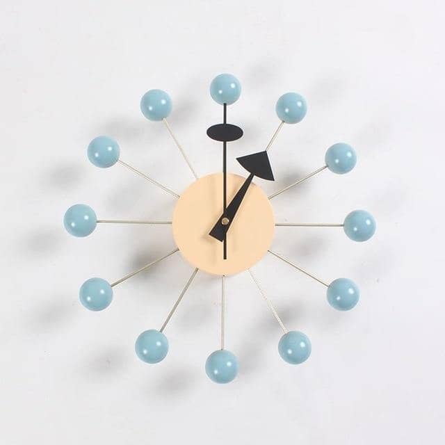Mira Modern Wall Clock - Silicone 3D Ball, Scandinavian Decor 6