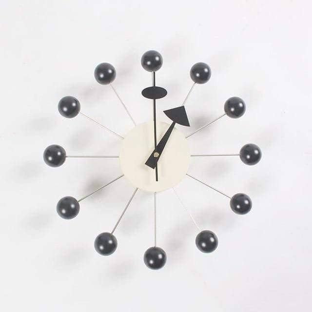Mira Modern Wall Clock - Silicone 3D Ball, Scandinavian Decor 8