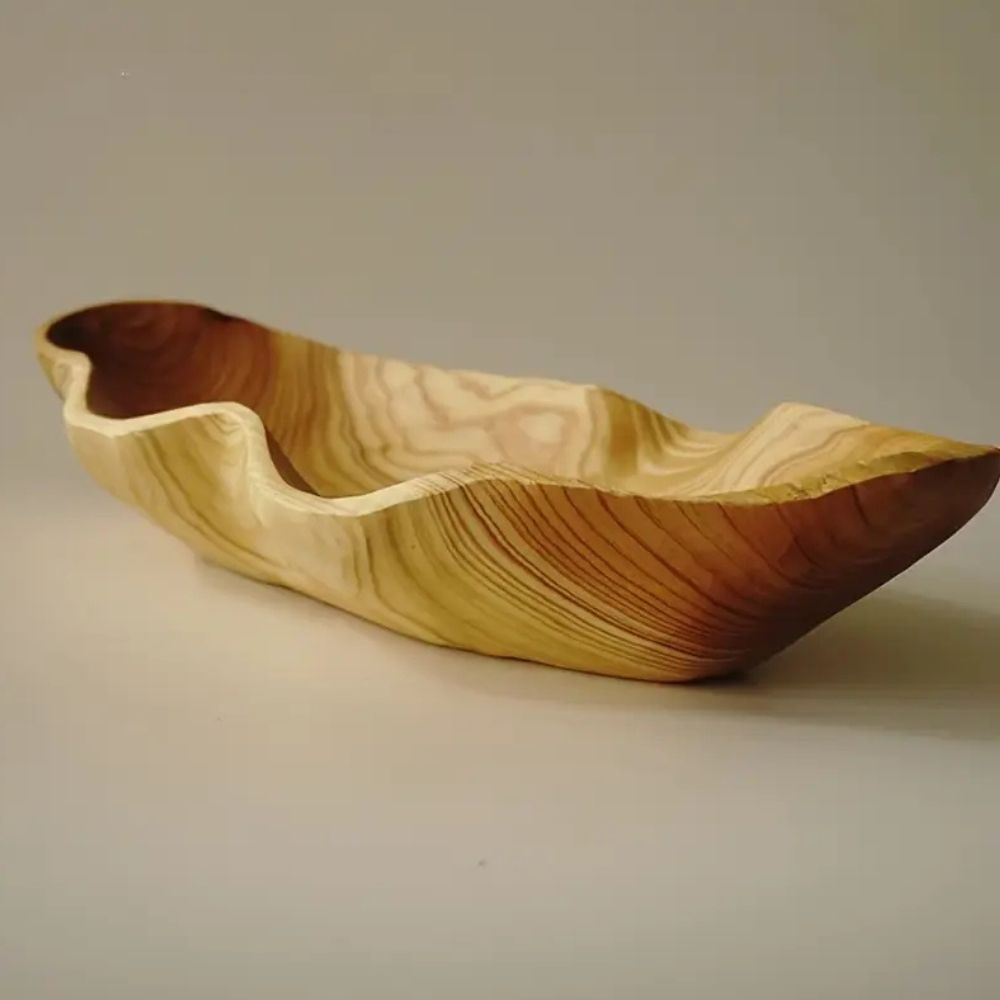 Mira Serving Tray - Rustic Wood, Vintage Design 0
