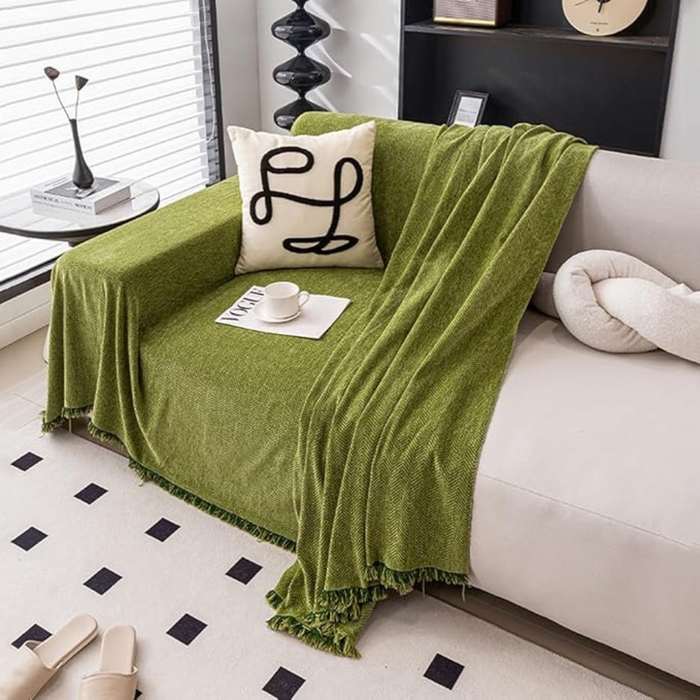 Mira Sofa Cover - Waterproof Chenille, Modern Design 5