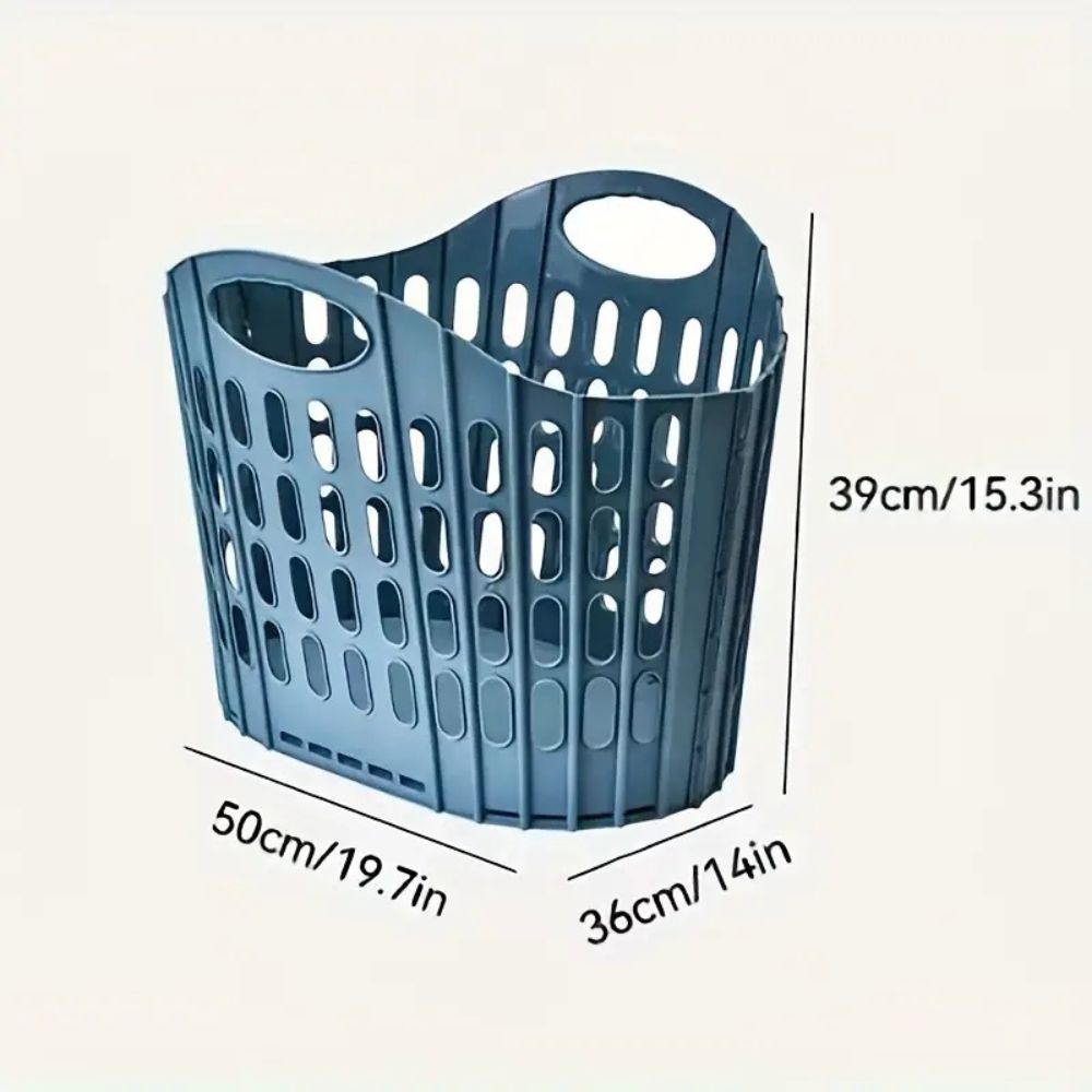Mira Storage Basket - Durable Foldable Laundry Hamper 5