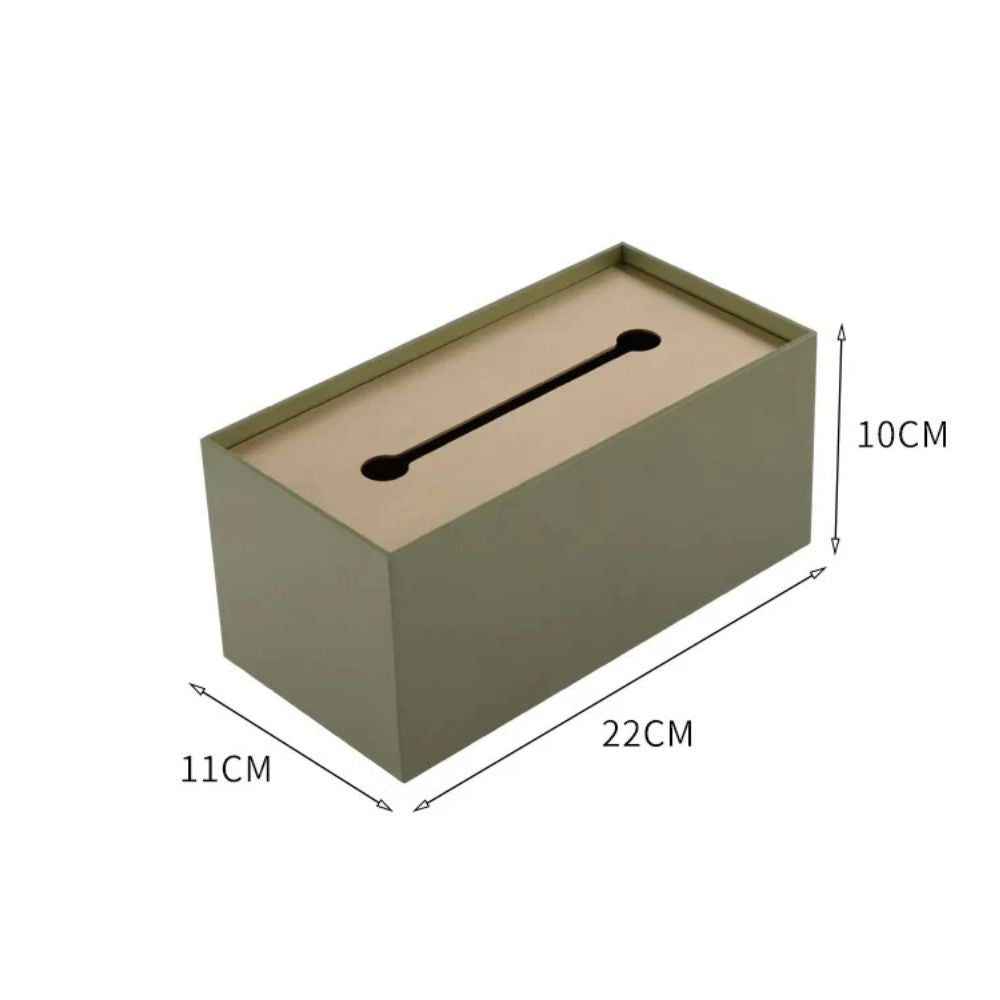 Mira Tissue Box Holder - High-Quality Iron, Minimalist Design 5