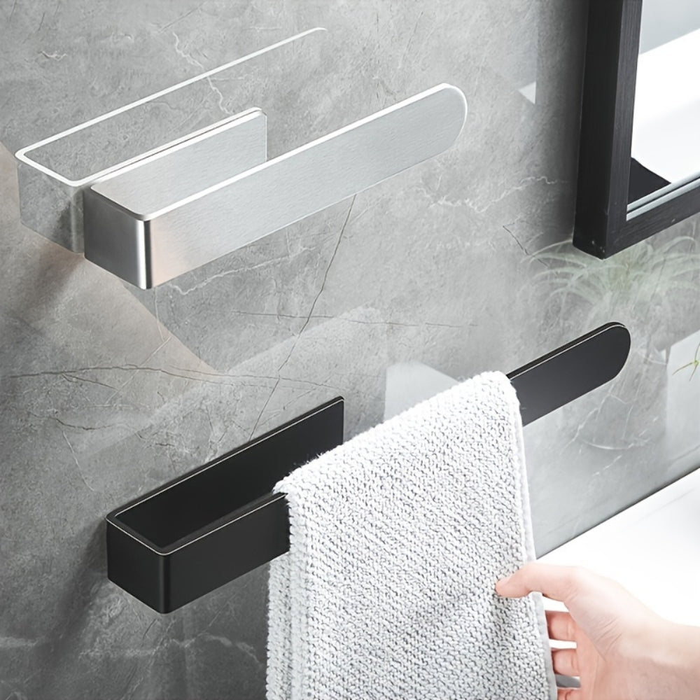 Mira Towel Rack - Stainless Steel, Wall-Mounted Design 1