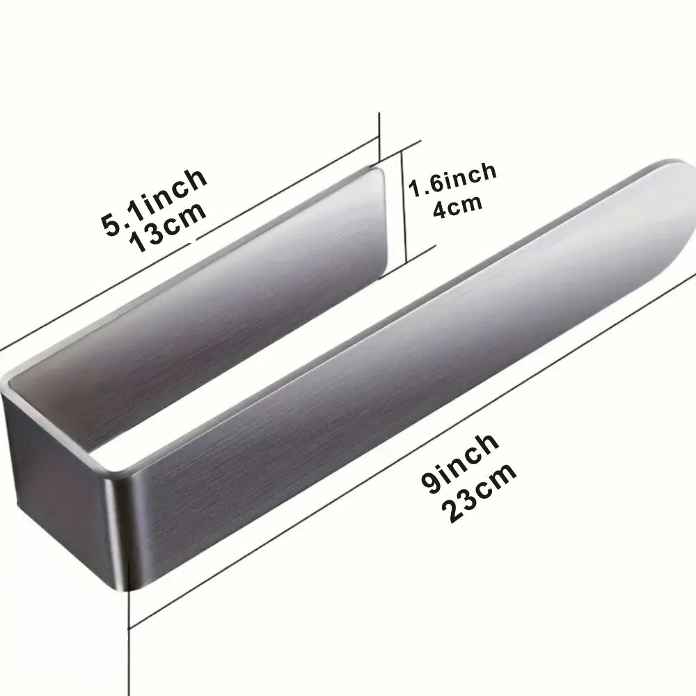 Mira Towel Rack - Stainless Steel, Wall-Mounted Design 7