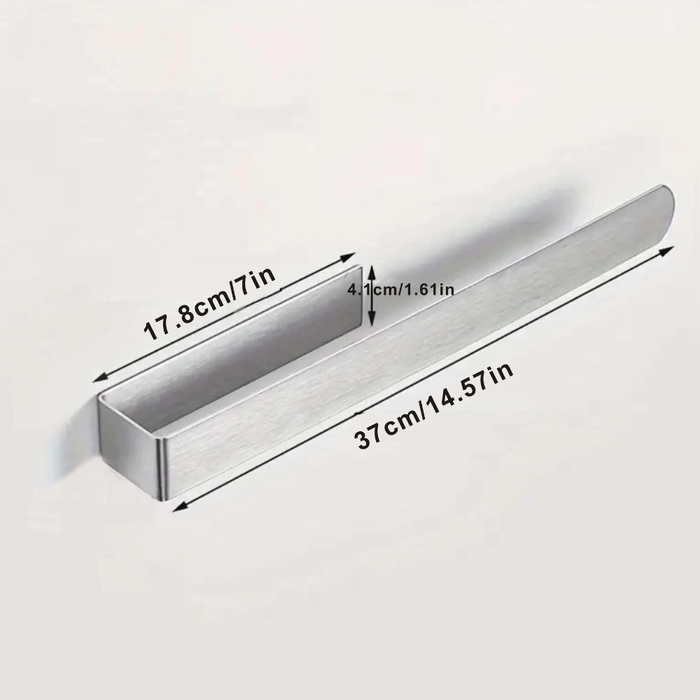 Mira Towel Rack - Stainless Steel, Wall-Mounted Design 8