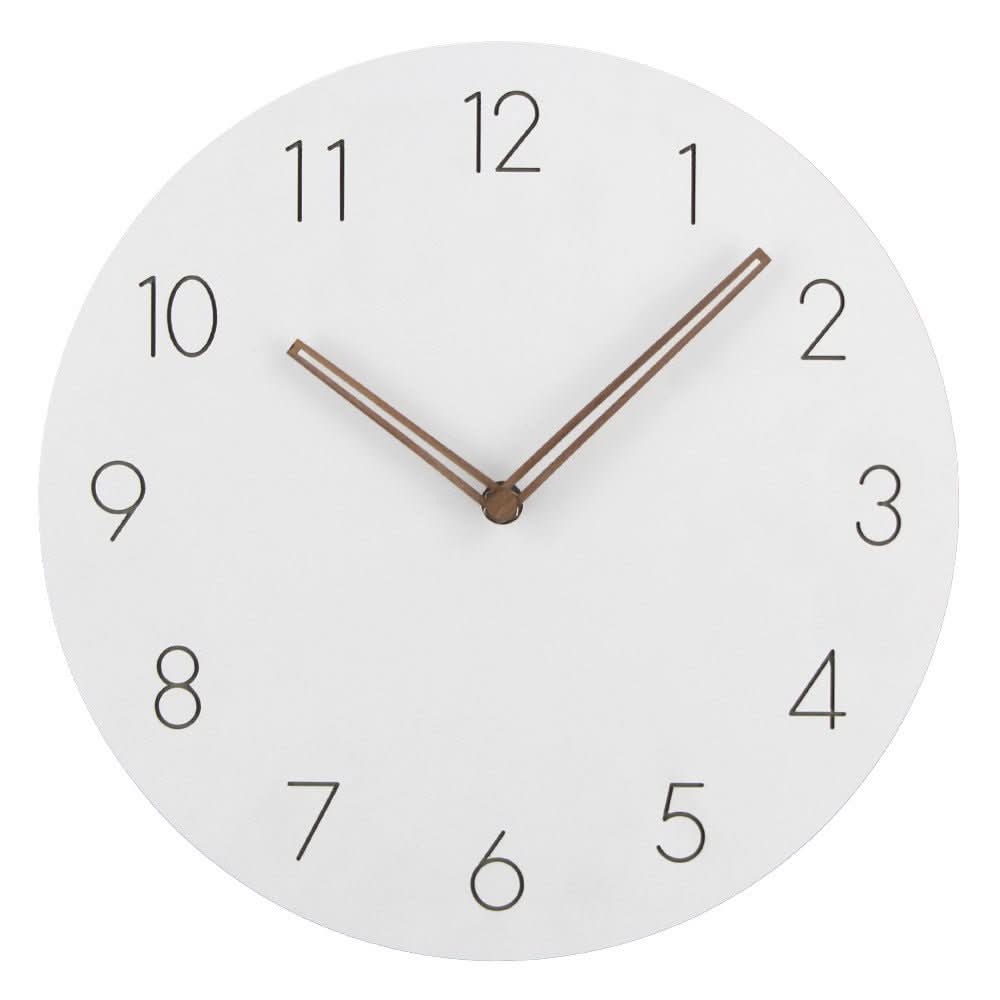 Natura Modern Wall Clock - Silent Quartz, Scandinavian Design Decor 11