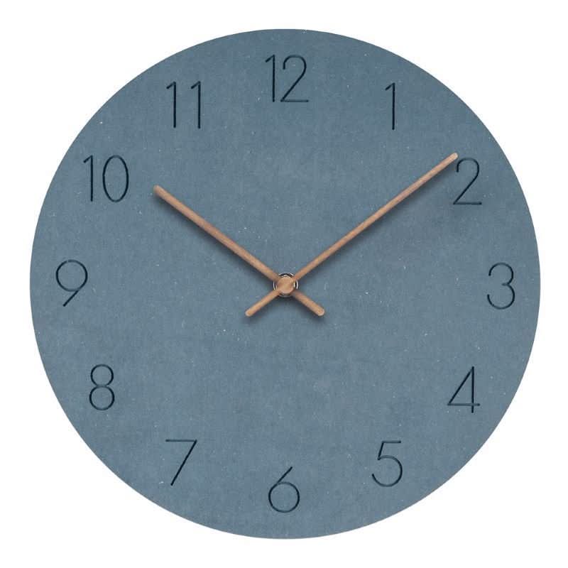 Natura Modern Wall Clock - Silent Quartz, Scandinavian Design Decor 3