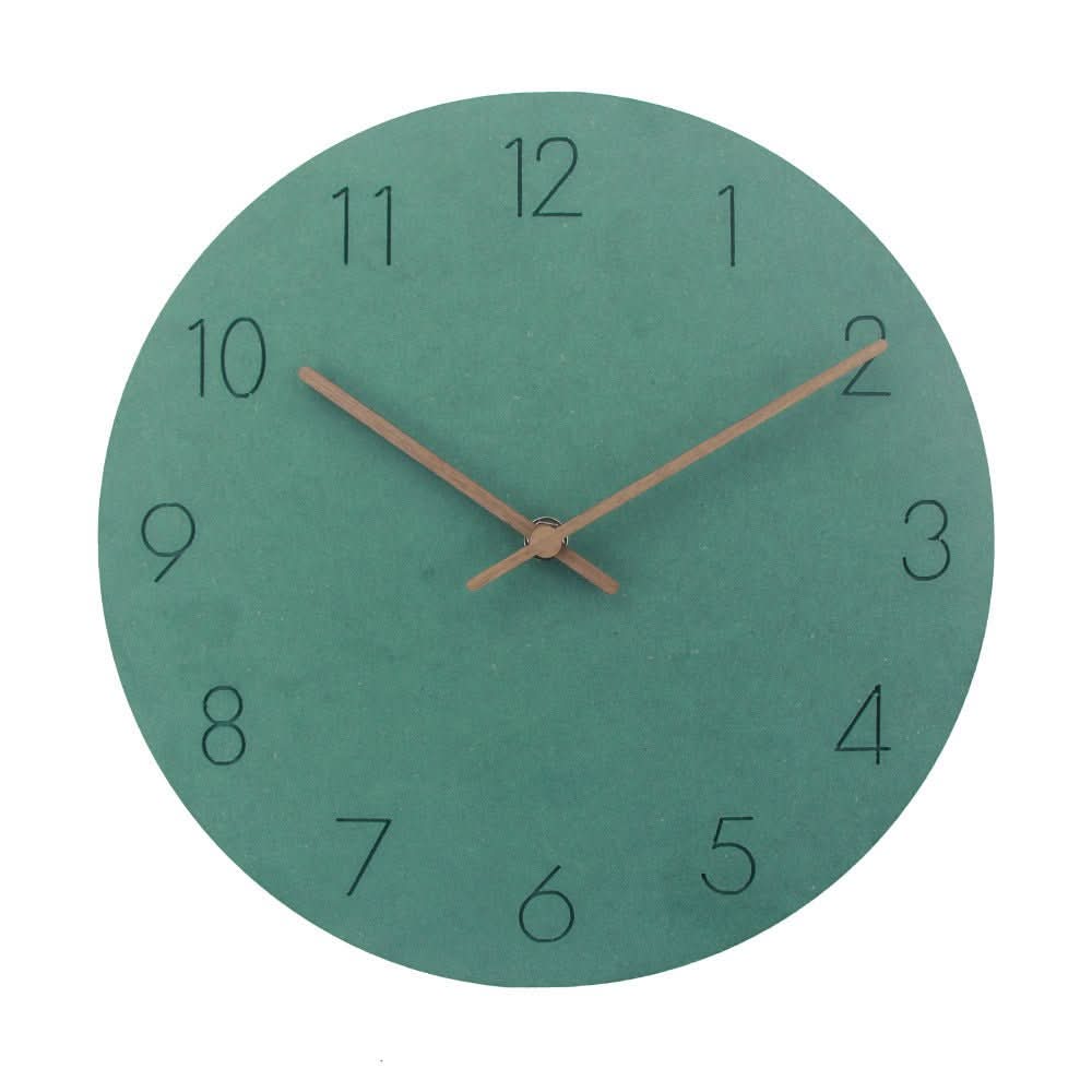 Natura Modern Wall Clock - Silent Quartz, Scandinavian Design Decor 5