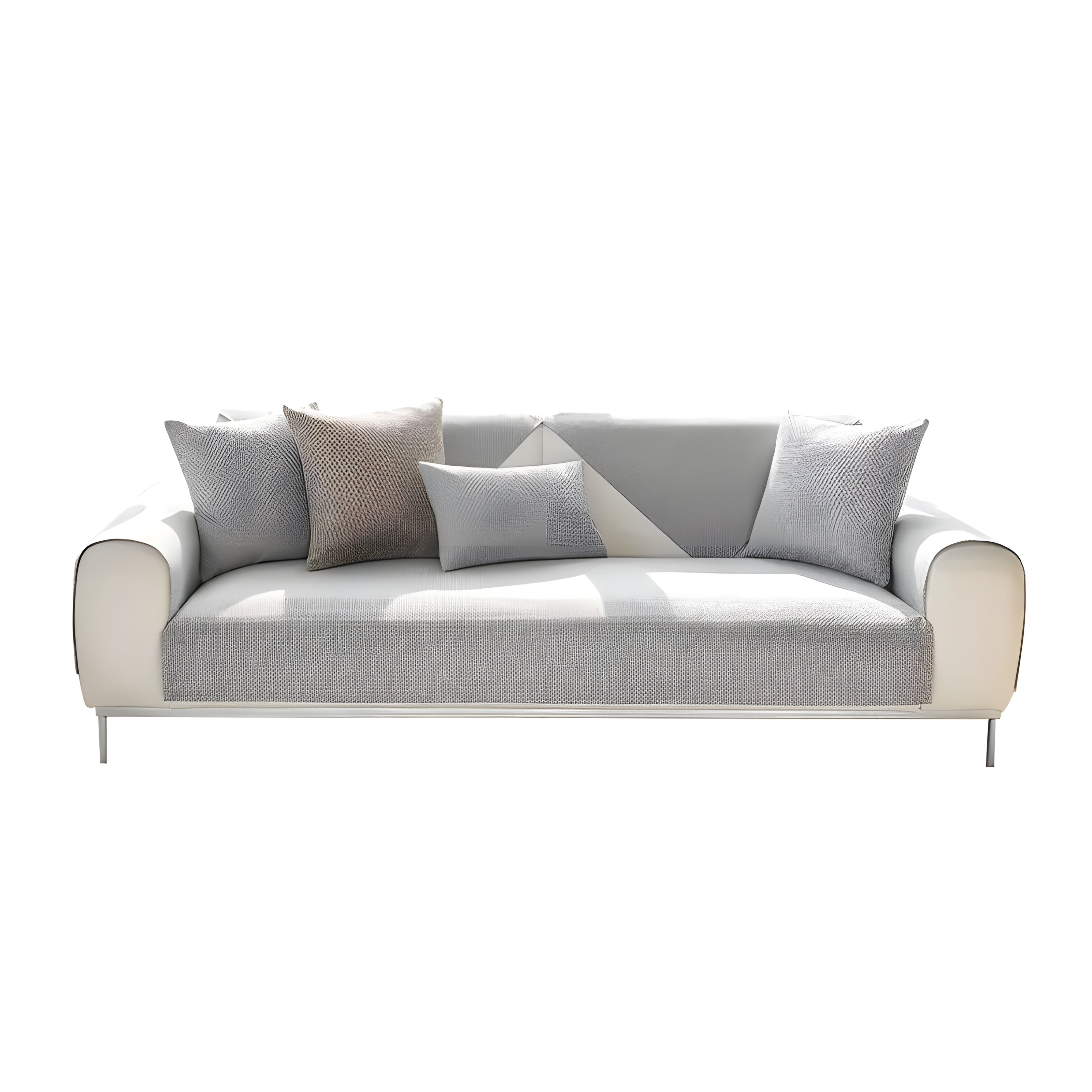 Nerina Sofa Cover - Non-Slip Polyester, Nordic Design 1