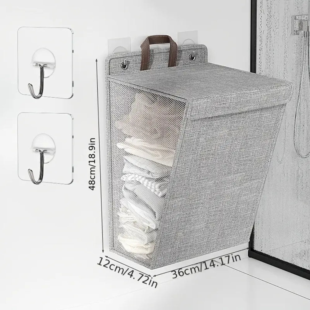 Nexa Collapsible Laundry Hamper - Wall-Mounted, Space-Saving Design 5