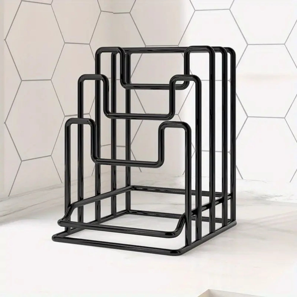 Nexa Kitchen Organizer Rack - Durable Metal, Tiered Design 2