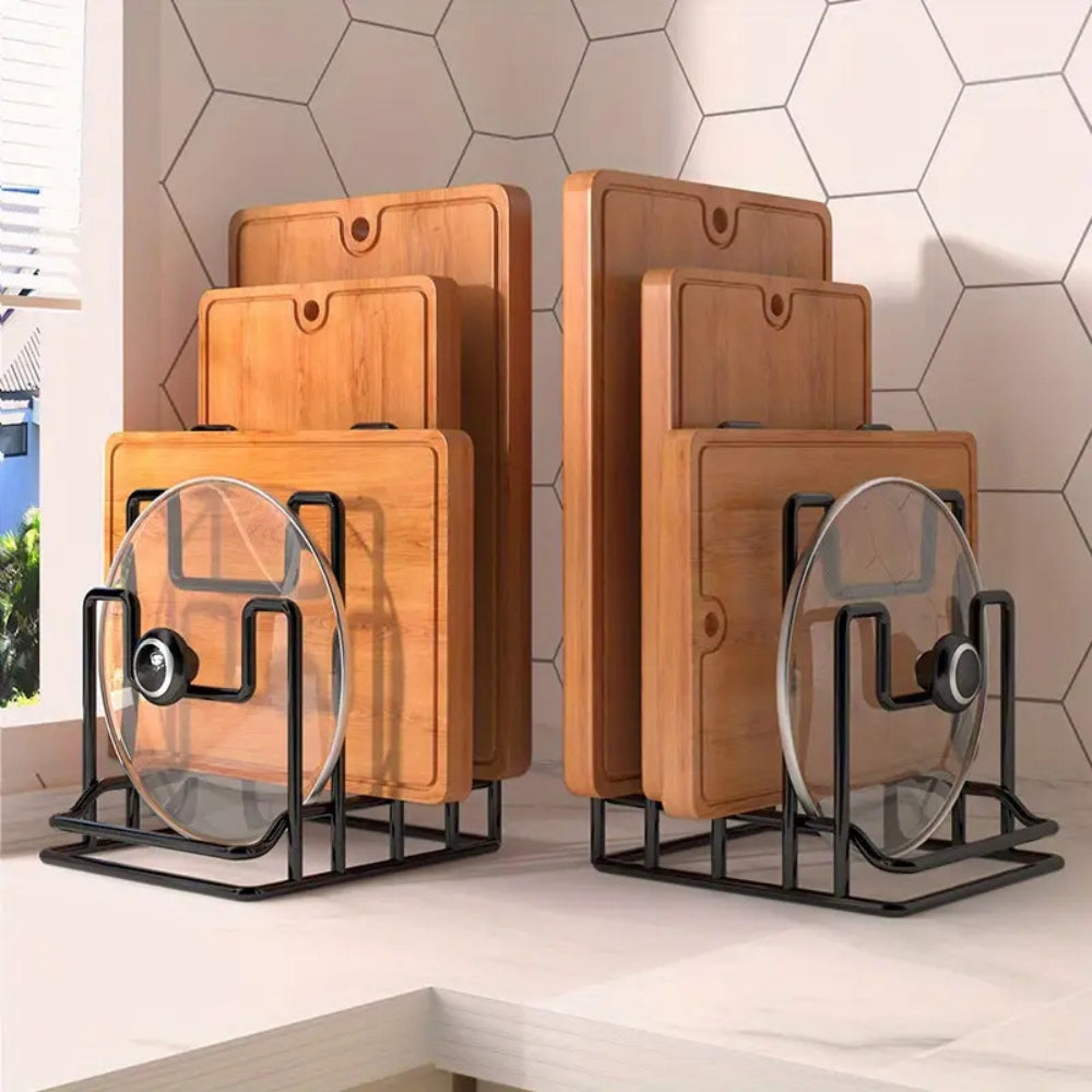 Nexa Kitchen Organizer Rack - Durable Metal, Tiered Design 3
