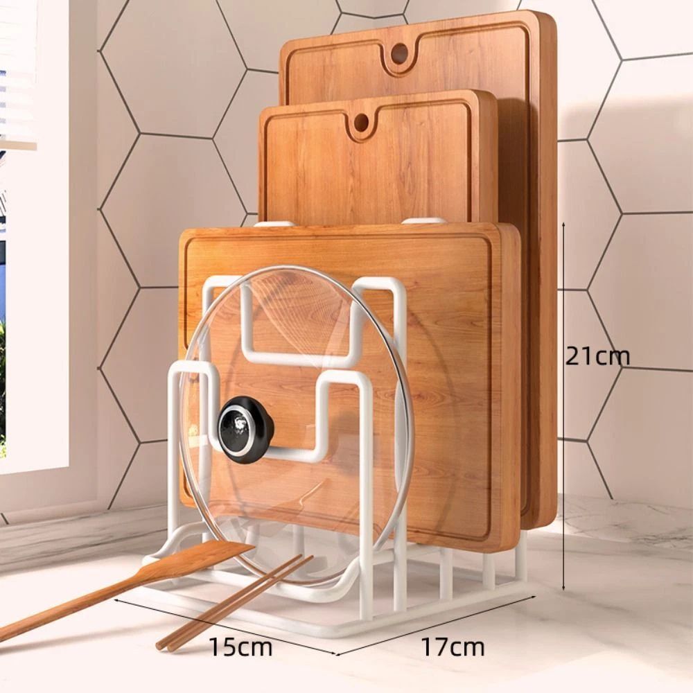 Nexa Kitchen Organizer Rack - Durable Metal, Tiered Design 4