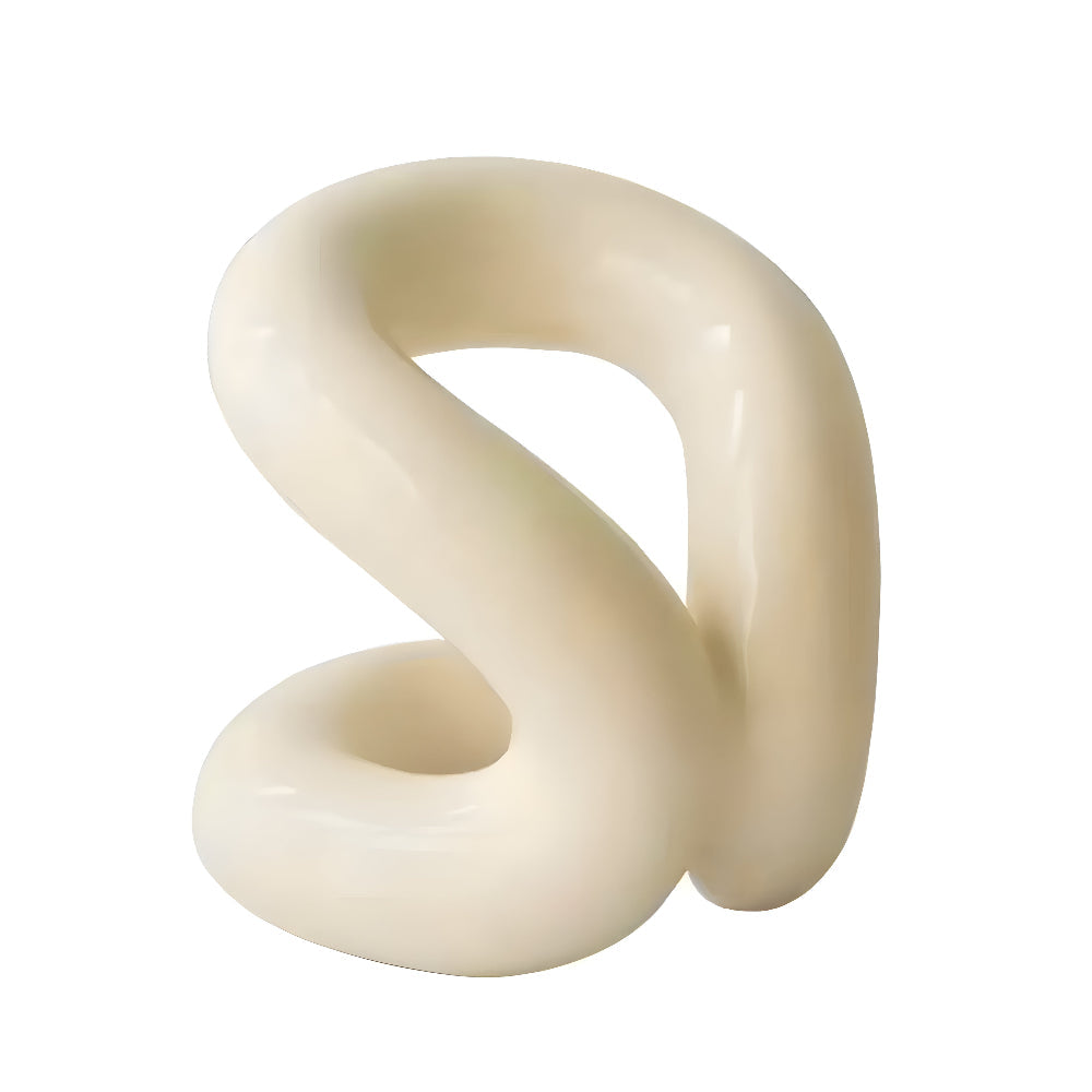 Nexus Ceramic Holder - Modern Design with Rope-Knot Detail 11