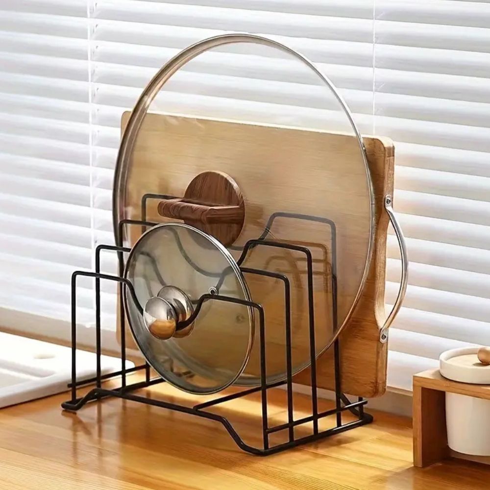 Nexus Kitchen Organizer - Rust-Resistant Iron, Multi-Compartment Design 1