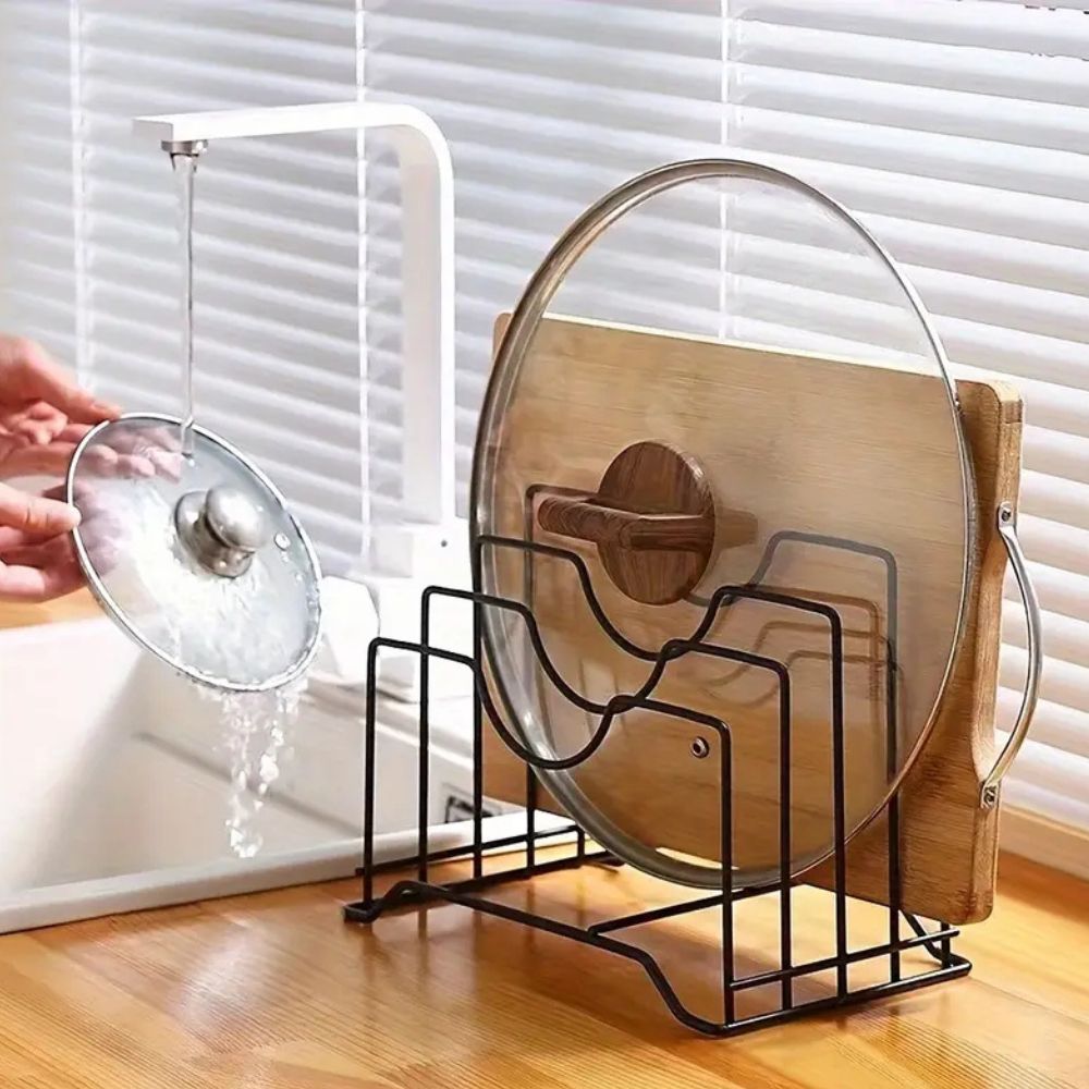 Nexus Kitchen Organizer - Rust-Resistant Iron, Multi-Compartment Design 3