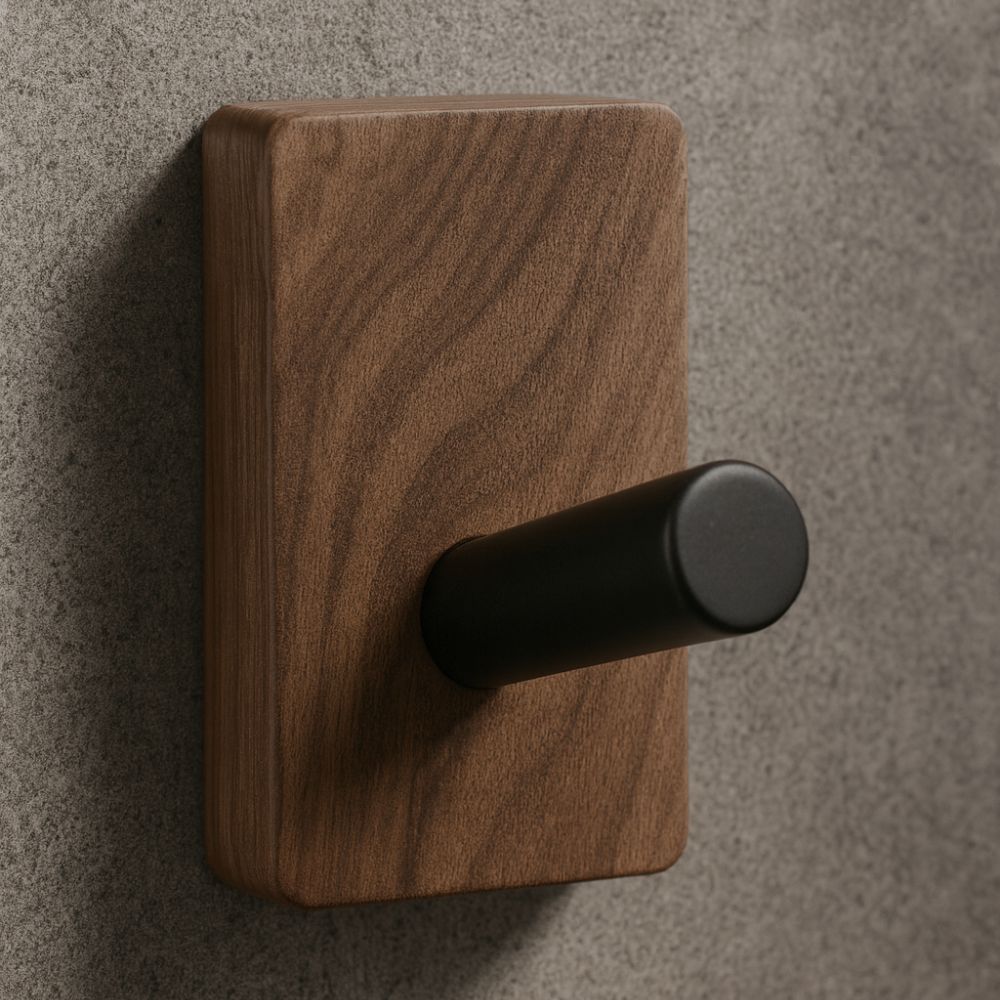 Noble Wall Organizer - Natural Wood, Durable Wall Hooks for Coats 4