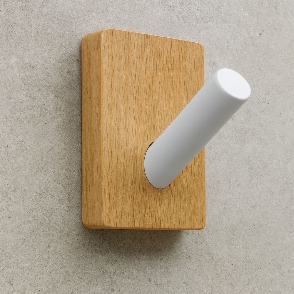 Noble Wall Organizer - Natural Wood, Durable Wall Hooks for Coats 5