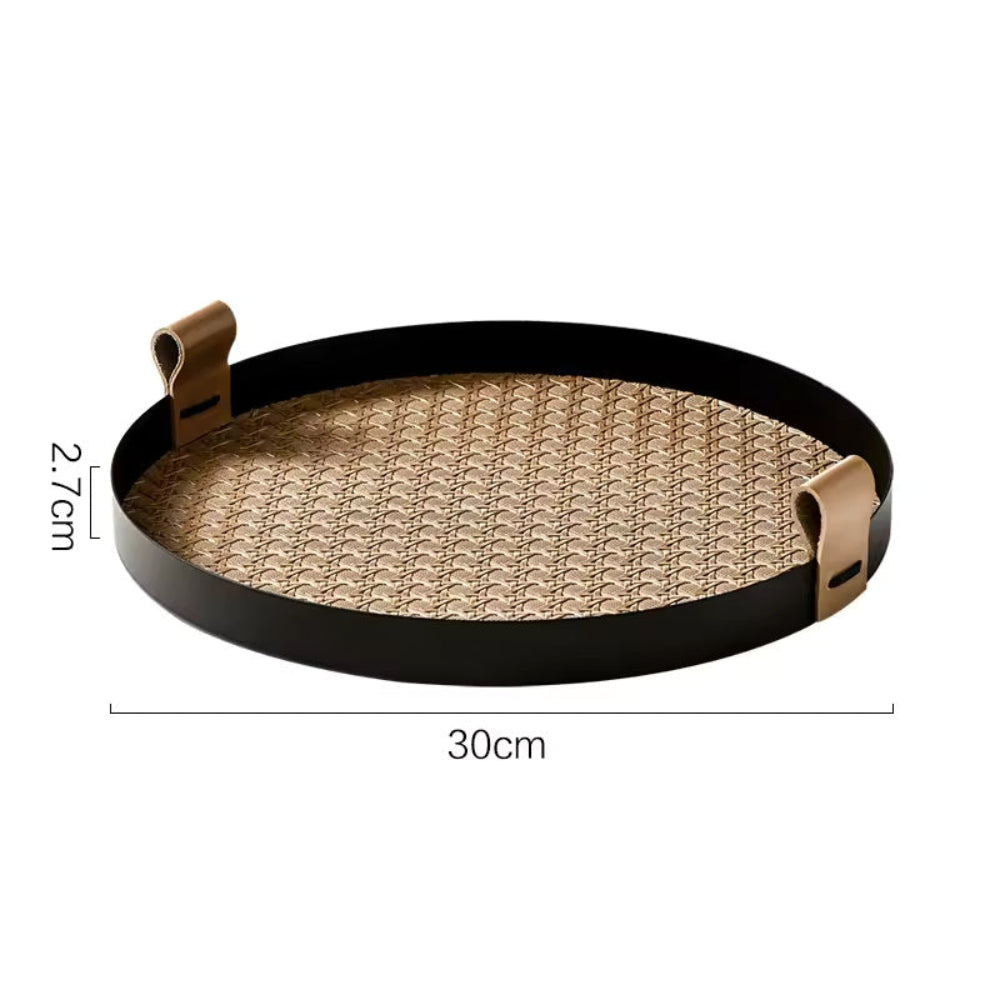 Nora Serving Tray - Durable Iron, Nordic-Inspired Design 4
