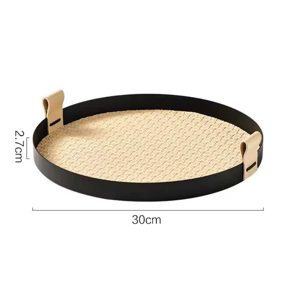 Nora Serving Tray - Durable Iron, Nordic-Inspired Design 5