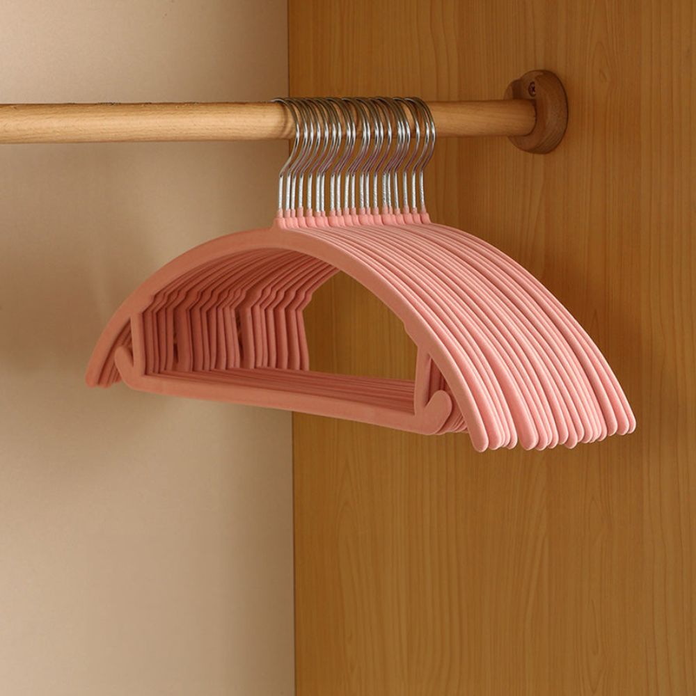 Nora Velvet Hangers - Non-Slip Coating, Set of 10 5