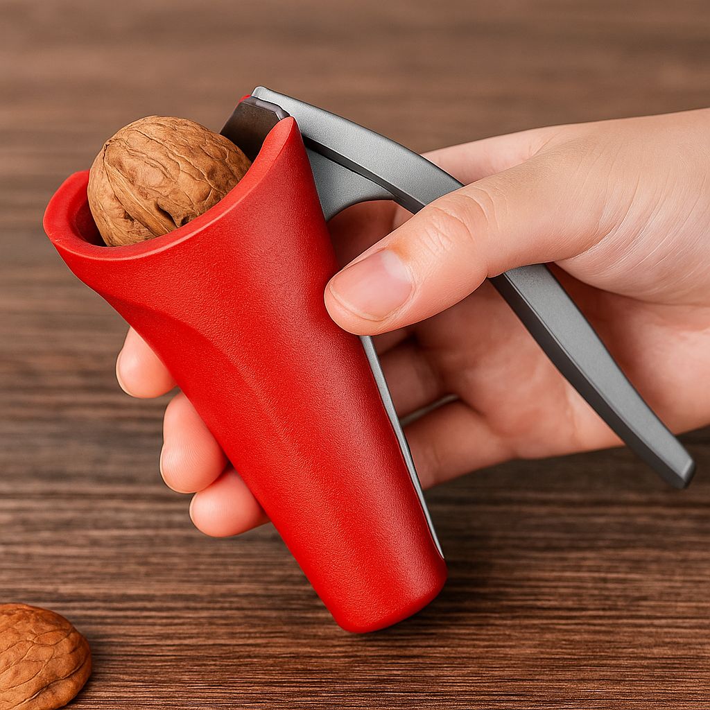 Nutty Nutcracker - Ergonomic Zinc Alloy Lever Mechanism 0