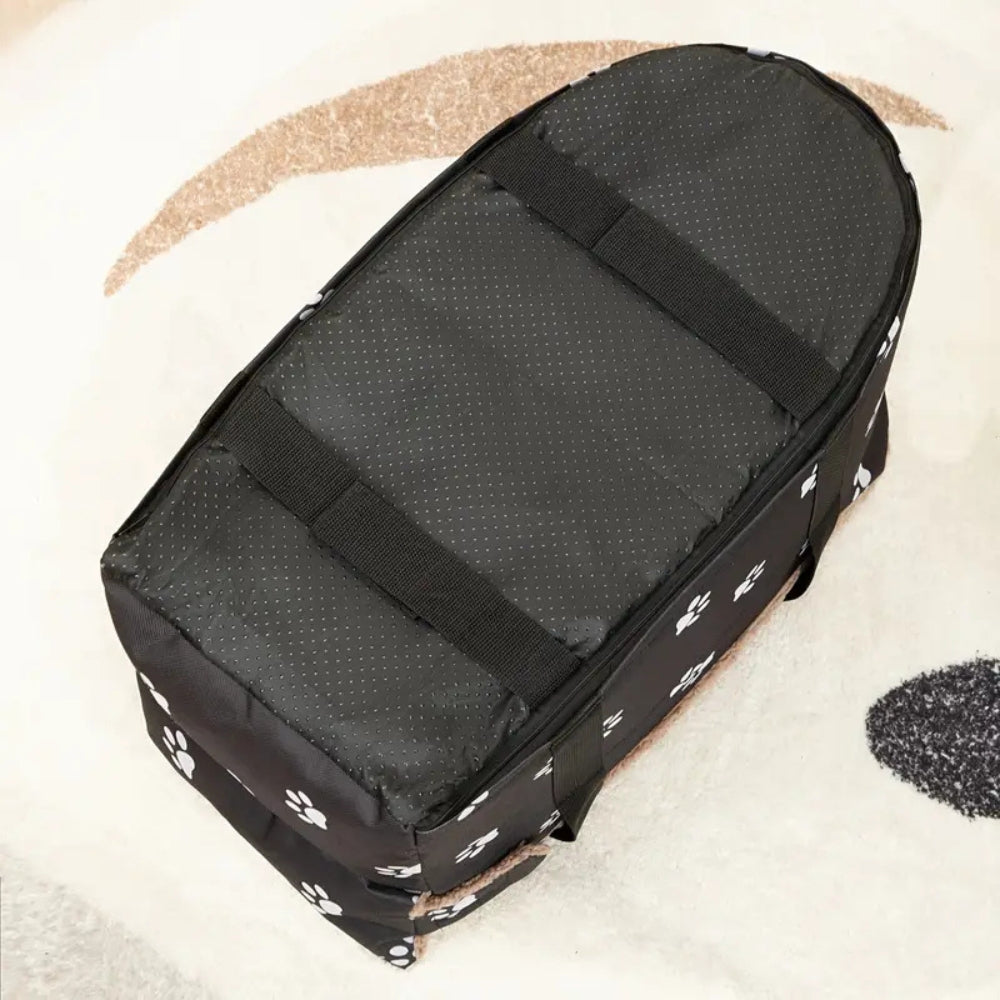 Oriana Travel Pet Bed - Durable Oxford Fabric, Adjustable Safety Straps 4