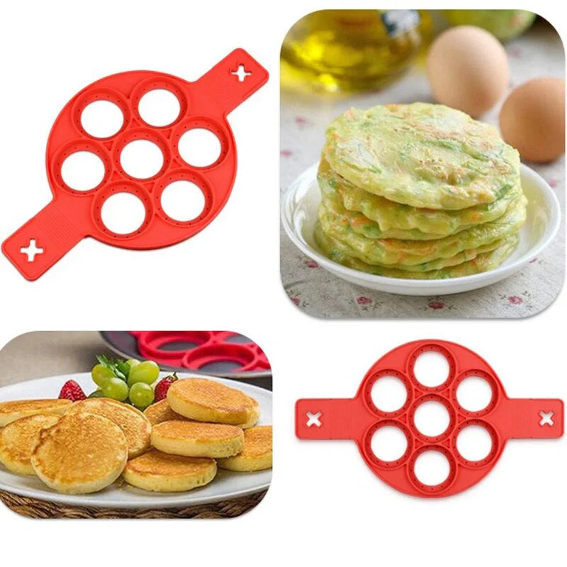 Panda Breakfast Mold | Heat-Resistant Silicone, Non-Stick 2