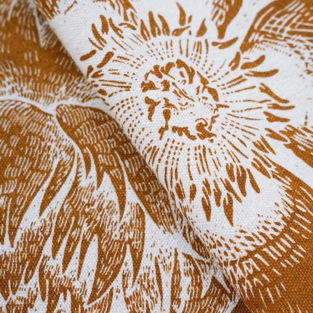 Pavo Floral Tablecloth - Microfiber Polyester, Tassel Trimmed 8