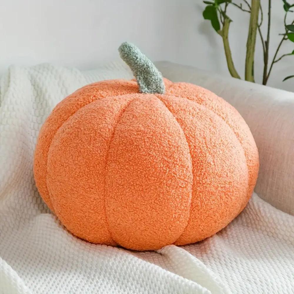 Pavo Plush Cushion - Pumpkin Shape, Soft Fabric 7