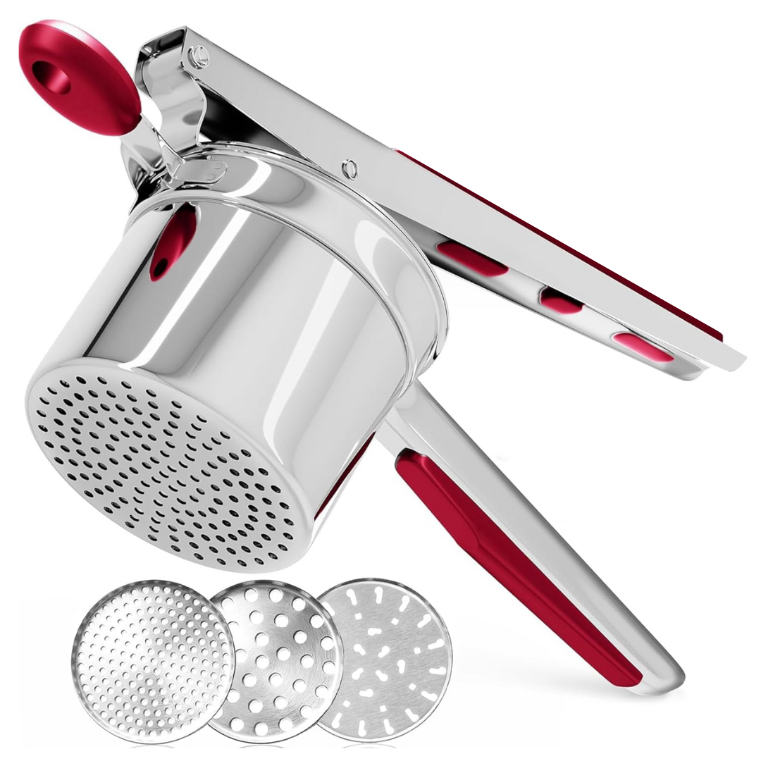 Pavo Potato Masher - Heavy Stainless Steel, 15oz Capacity 1