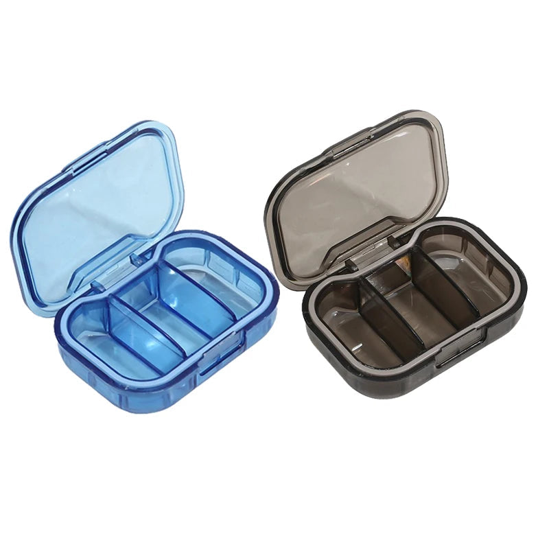 Paxen Pill Organizer - Compact Travel Case, Multiple Compartments 11