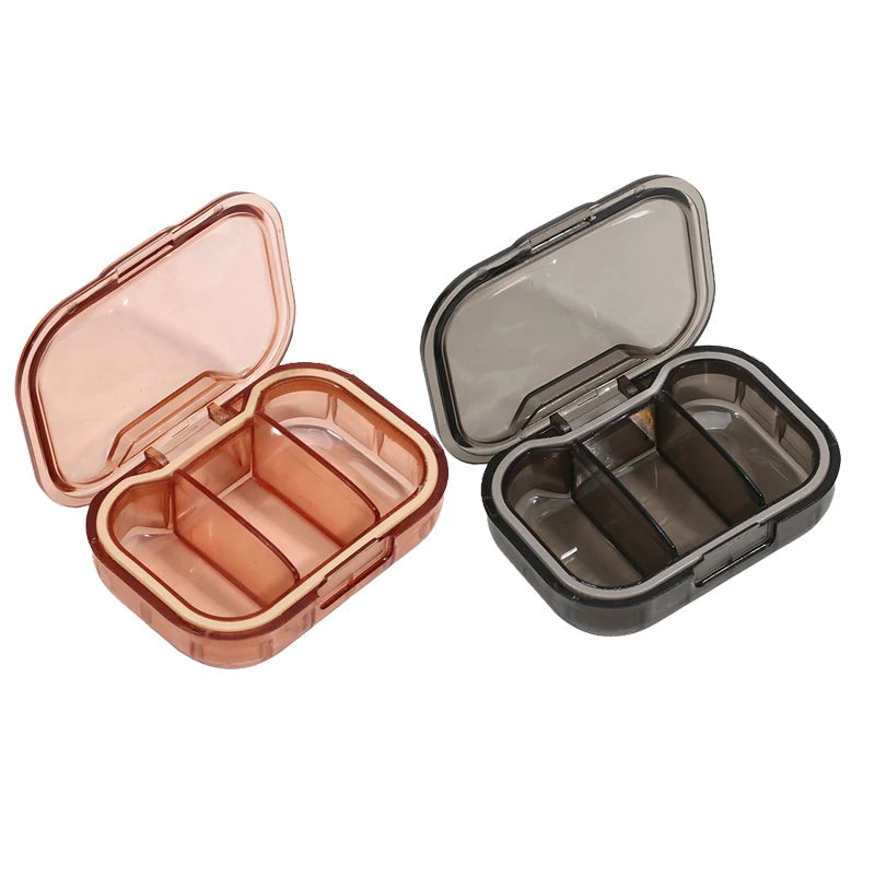 Paxen Pill Organizer - Compact Travel Case, Multiple Compartments 12