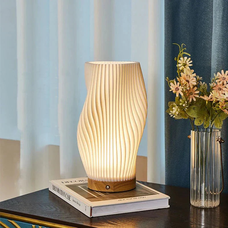 Lunivra – Sculptural Dimmable LED Table Lamp