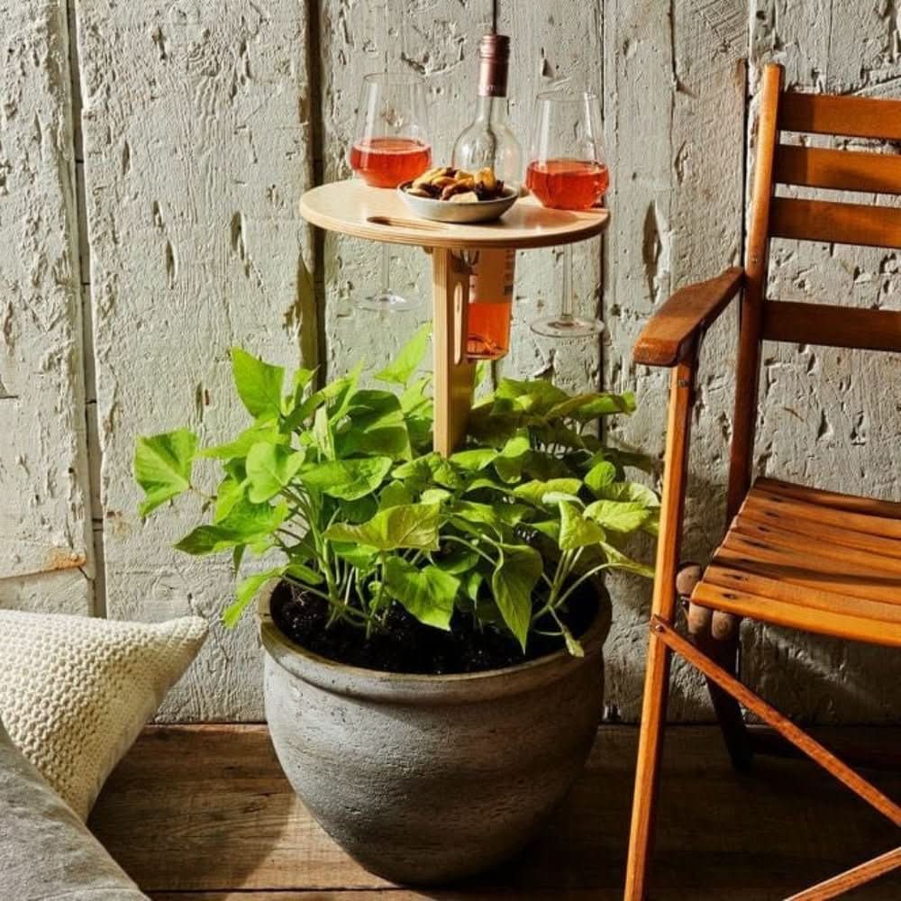Picky Portable Picnic Table - High-Quality Wood, Compact Design 1
