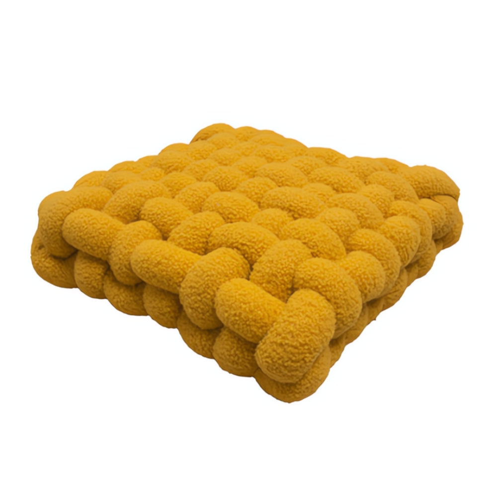 Pinnacle Knot Cushion - Soft Lamb Velvet, Cozy Design 10