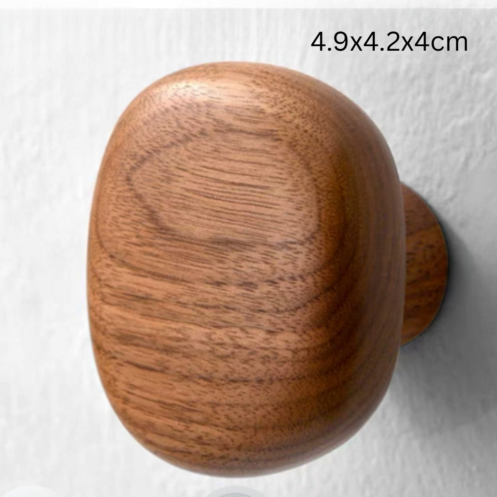 Pinnacle Modern Coat Hooks - Wall Mounted Solid Wood, Minimalist Design 10