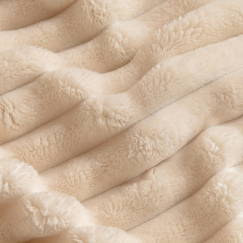Plush Sofa Cover - Soft Microfiber, Quilted Comfort 8
