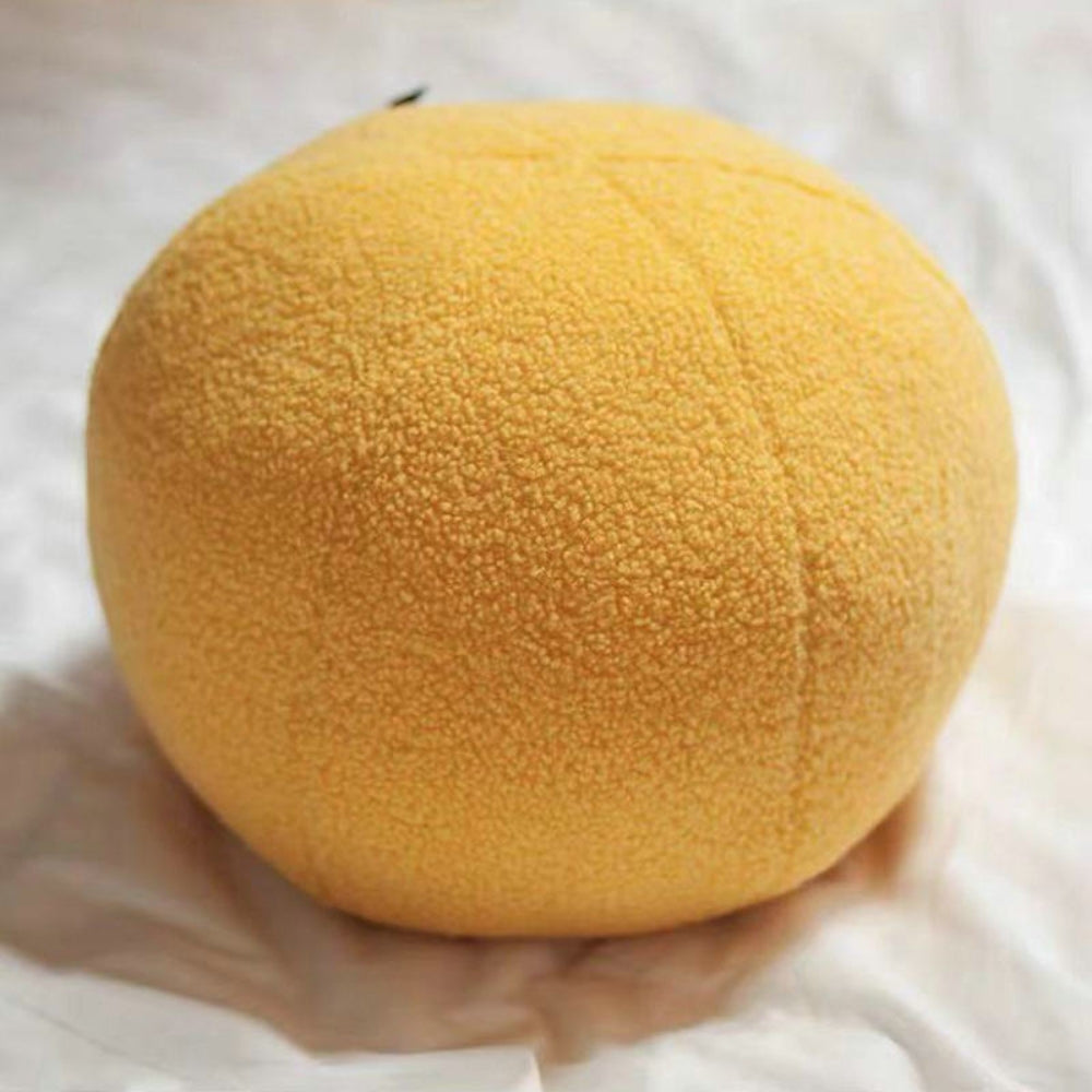 Polo Ball Cushion - Boucle Fabric, Playful Design 4