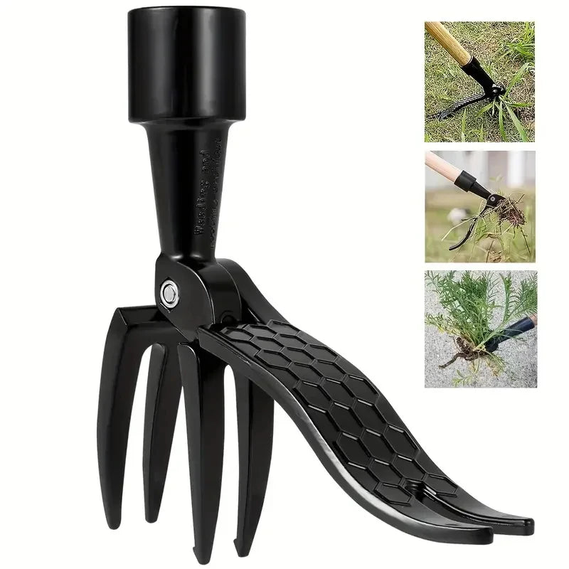 RootLift Pro – Upright Weed Remover – Back-Friendly Garden Tool