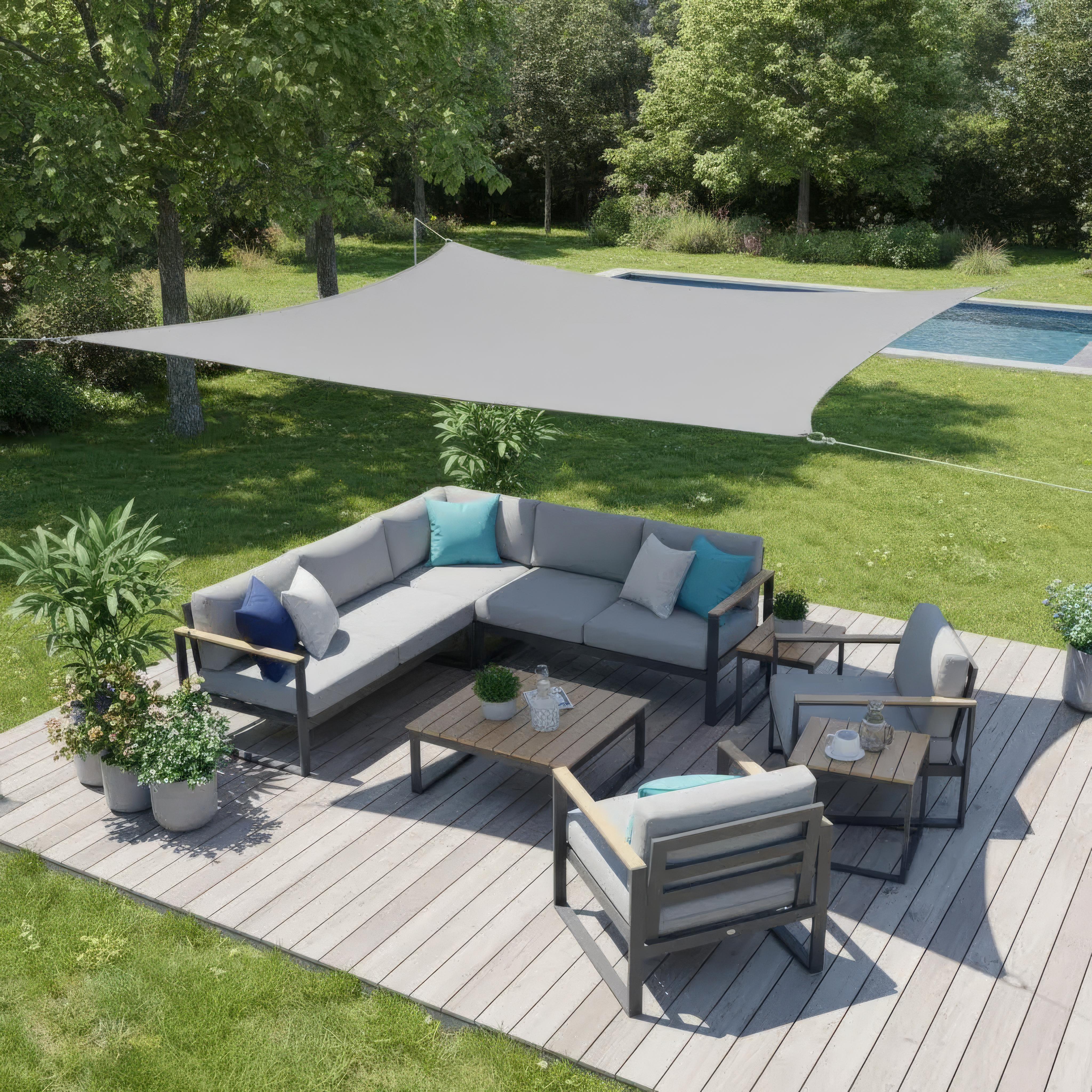 Raven Awning Canopy - Durable Polyester, Waterproof UV Protection for Patio and Deck 2