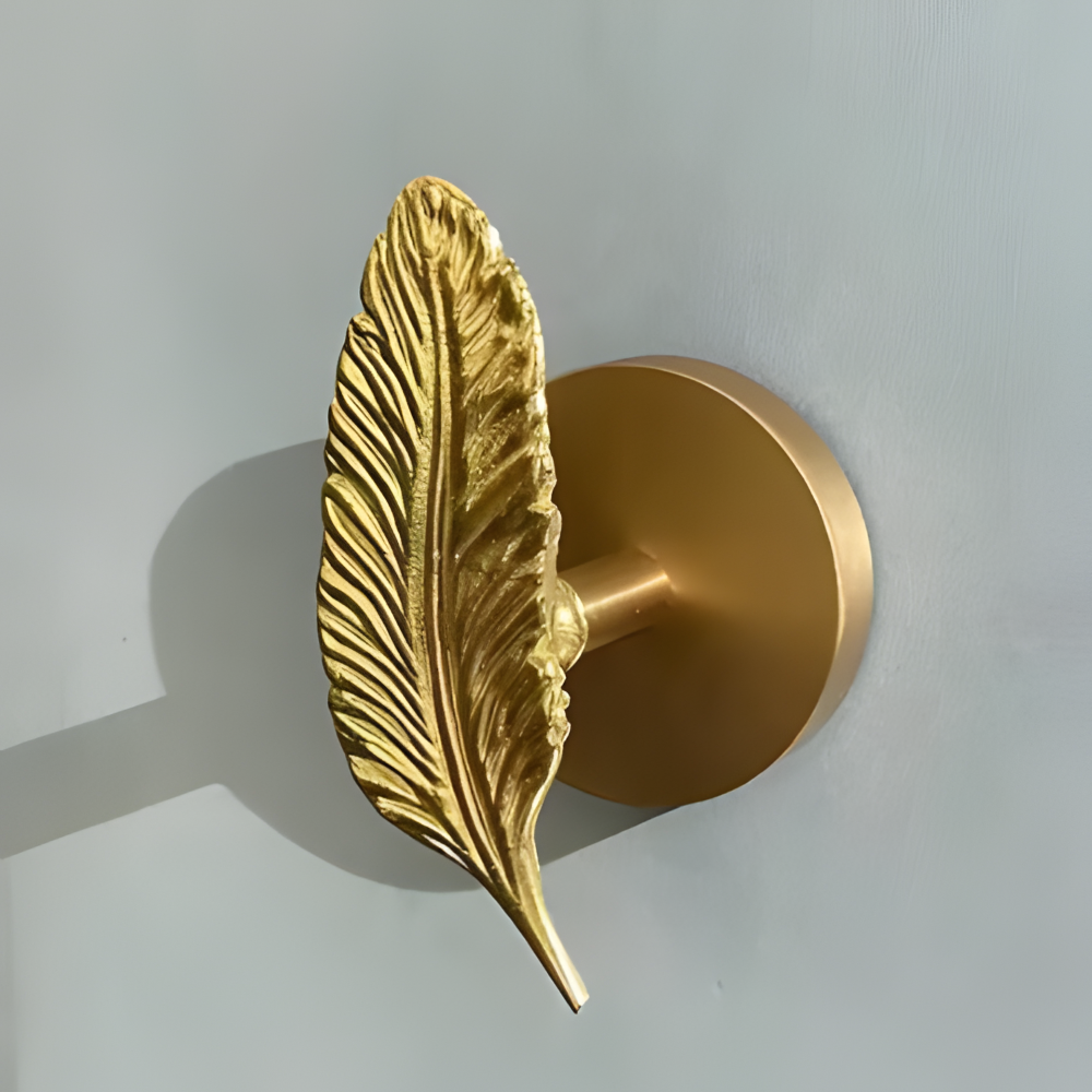 Raven Coat Hook - Decorative Copper, Animal Design Wall Hook 9